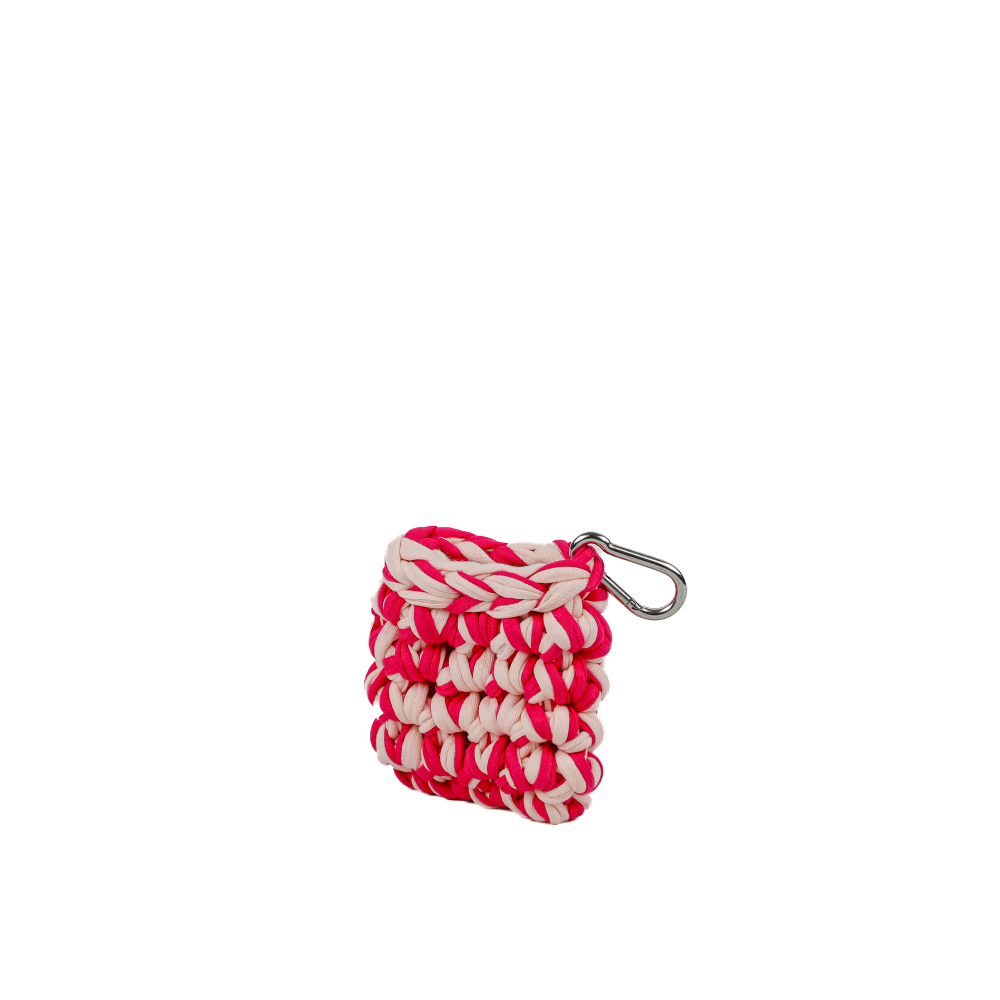 Airpods T-Shirt Yarn Case - Red & White