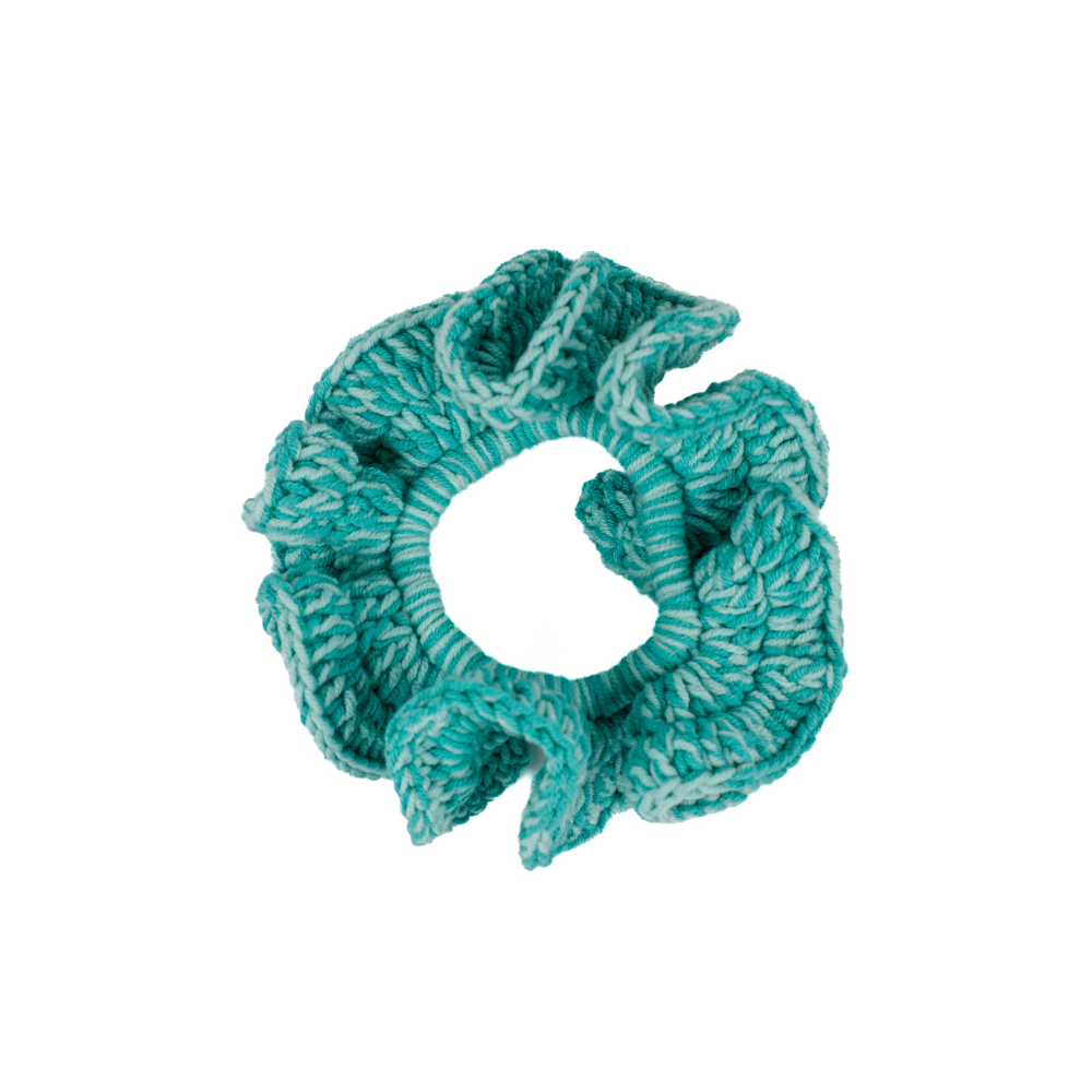 Scrunchie - Aqua Green