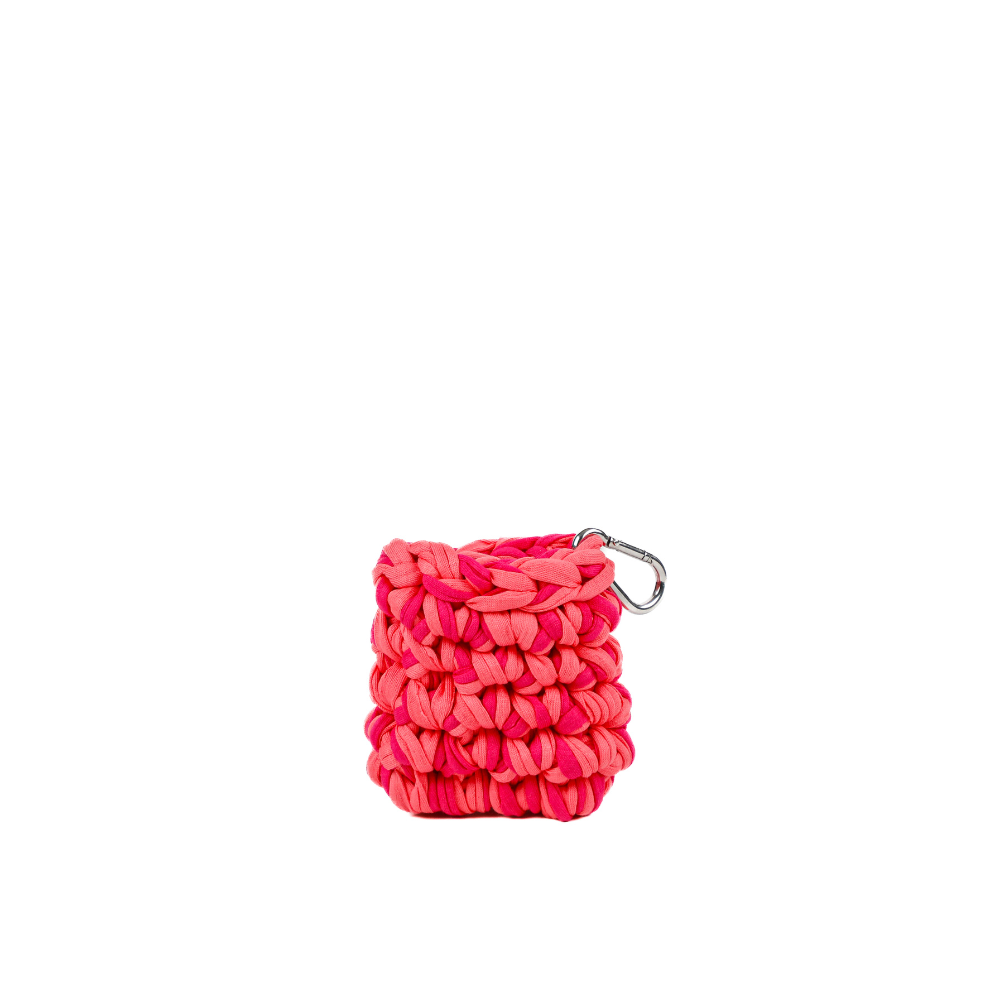 Airpods T-Shirt Yarn Case - Shades of Pink